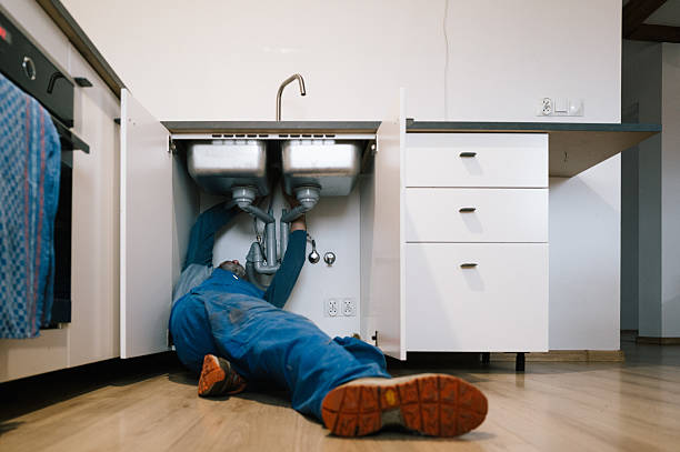 Professional Plumbing technician working in Marshall, WI